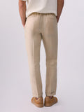 Liu Jo Pantalone Slim Uomo QA6095T4346 White Pepper - Avorio