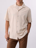 Liu Jo Camicia Casual Uomo QA6268T452A Light Rainy Day - Avorio