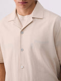 Liu Jo Camicia Casual Uomo QA6268T452A Light Rainy Day - Avorio
