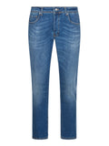 Liu Jo Jeans Slim Uomo QXX050D4952 Den.blue Medium Wash - Denim