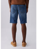 Liu Jo Bermuda Jeans Uomo QXX097D4952 Den.blue Medium Wash - Denim