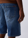 Liu Jo Bermuda Jeans Uomo QXX097D4952 Den.blue Medium Wash - Denim