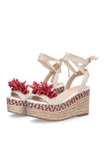 Liu Jo Sandalo Bali Donna SA6085T6948 Canvas Natural/coral - Avorio