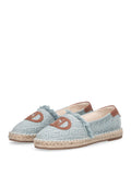 Liu Jo Slip On Capri Donna SA6091TX523 Monogram Denim Light Blue - Celeste