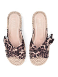 Liu Jo Ciabatte Paros Donna SA6103TX133 Printed Fabric Leopard - Maculato