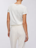 Liu Jo T-shirt Donna TA6056JS923 White Milk/lj Strass - Bianco
