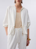 Liu Jo Felpa Cappuccio Donna TA6076JS869 White Milk - Bianco