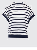 Liu Jo T-shirt Donna TA6084J3867 Wh.milk/nt.blue Sky - Bianco