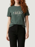 Liu Jo T-shirt Donna TA6163JS003 Military/liujo Fl.gr - Verde