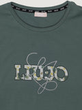 Liu Jo T-shirt Donna TA6163JS003 Military/liujo Fl.gr - Verde