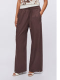 Liu Jo Pantalone Palazzo Donna TA6181TS922 Mud - Marrone
