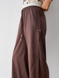 Liu Jo Pantalone Palazzo Donna TA6181TS922 Mud - Marrone