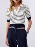 Liu Jo Maglia Donna TA6215MS55N Wh.milk/nt.blue Sky - Bianco