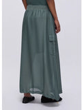 Liu Jo Gonna Longuette Donna TA6232T290A Military - Verde