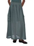 Liu Jo Gonna Longuette Donna TA6232T290A Military - Verde