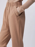 Liu Jo Pantalone Slim Donna TA6255TS922 Almond - Marrone
