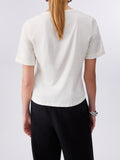 Liu Jo T-shirt Donna TA6284JS923 White Milk - Bianco