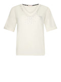 Liu Jo T-shirt Donna TA6284JS923 White Milk - Bianco