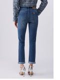 Liu Jo Jeans Slim Monroe Donna UA6006D0318 Den.blu World Dk Was - Denim