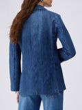 Liu Jo Giacca Donna UA6107D0315 Den.blue Starry Wash - Denim