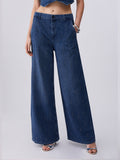 Liu Jo Jeans a Palazzo Donna UA6108D0315 Den.blue Starry Wash - Denim