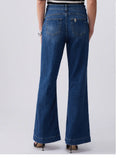 Liu Jo Jeans a Zampa Donna UA6162D0275 Den.blue Dk.buttons - Denim