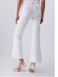 Liu Jo Pantalone Zampa Donna UA6162T456A - Bianco