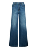 Liu Jo Jeans a Zampa Split Donna UA6218D0319 Den.blue Dk.superlat - Denim