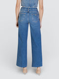 Liu Jo Jeans a Zampa Donna UA6234D0310 Den.blue Dk.low Wash - Denim