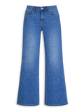 Liu Jo Jeans a Zampa Donna UA6234D0310 Den.blue Dk.low Wash - Denim