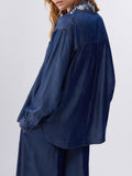 Liu Jo Camicia Jeans Donna UA6274D4894 - Denim