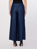 Liu Jo Jeans Wide Croopped Donna UA6314D0335 Normal Wash - Blu