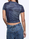 Liu Jo T-shirt Donna UA6502J1624 - Denim