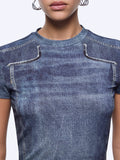 Liu Jo T-shirt Donna UA6502J1624 - Denim