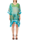 Liu Jo Vestito Mare Donna VA6084T4902 Cachem.water Green - Verde