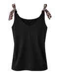 Liu Jo Top Donna VA6114JS360 Nero/animalier - Maculato