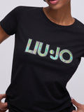 Liu Jo T-shirt Donna VA6169JS003 - Nero