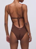 Liu Jo Costume Intero Donna VA6181J3899 Terra - Marrone