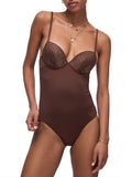 Liu Jo Costume Intero Donna VA6181J3899 Terra - Marrone