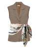 liu jo gilet donna wa6165t332a biscotto mel marrone 160685750