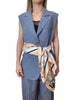 liu jo gilet donna wa6165t332a nt blu effect denim celeste 163892116
