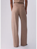 Liu Jo Pantalone Palazzo Donna WA6167T332A Biscotto Mel. - Marrone