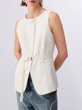 Liu Jo Gilet Donna WA6209TS896 Light Panna - Avorio