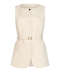 Liu Jo Gilet Donna WA6209TS896 Light Panna - Avorio