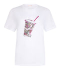 Liu Jo T-shirt Donna WA6237JS923 Bco Milkshake lj - Bianco