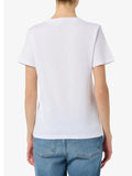 Liu Jo T-shirt Donna WA6237JS923 Bco Drink lj - Bianco