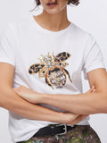 Liu Jo T-shirt Donna WA6237JS923 Bco Bee Liujo - Bianco