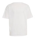 Liu Jo T-shirt Donna WA6238JS923 Bco Liujo Sequins fl - Bianco