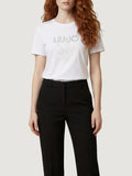Liu Jo T-shirt Donna WA6238JS923 Bco Liujo lj - Bianco