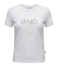 Liu Jo T-shirt Donna WA6238JS923 Bco Liujo lj - Bianco